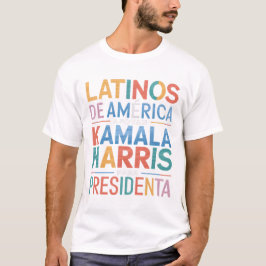 LATINOS DE AMERICA APOYAN KAMALA TShirt T Shirt