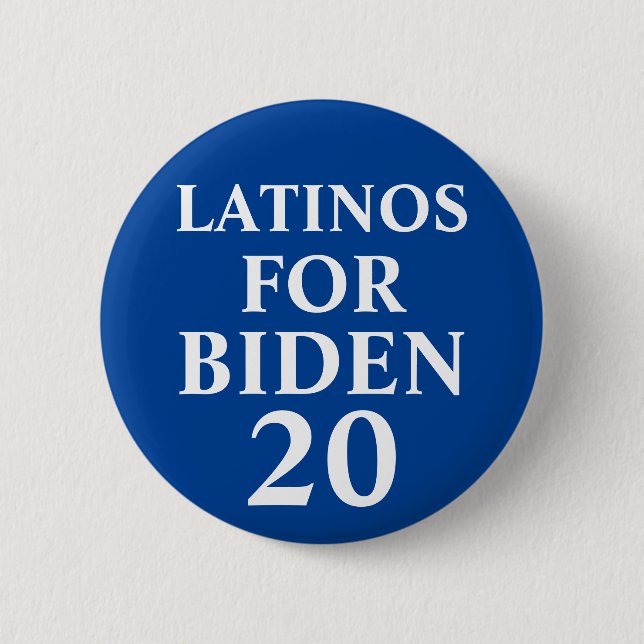 Latinos för Biden-knapp Knapp (Framsida)