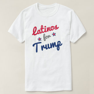 Latinos för trumf 2016 tee