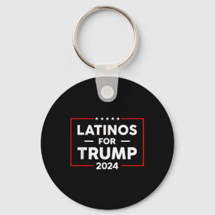 Latinos for Trump 2024 Nyckelring