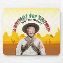 LATINOS FÖR TRUMP Hispanic Pancho Villa Bandito