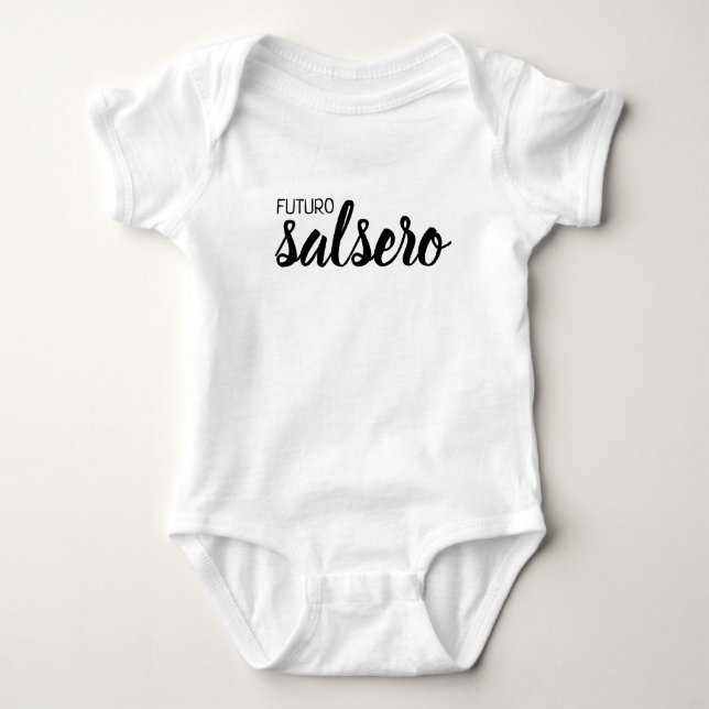 Latinsk musik: Salsa T Shirt (Framsida)