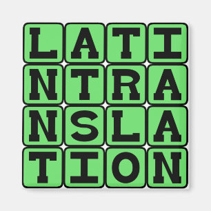 Latinsk översättning magnet
