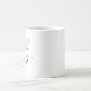Latinsk sjuksköterska Mugg Cafecito i handens mira