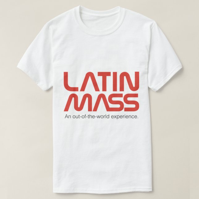 Latinsk vikt och ut ur världserfarenheten (svart) t shirt (Design framsida)