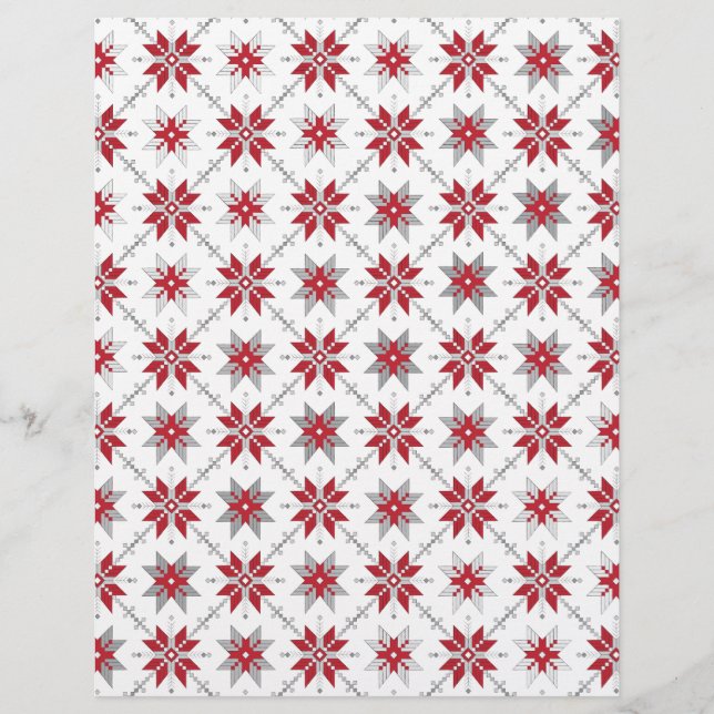 Latinska morgonen SOL geometric mönster V (Framsida)