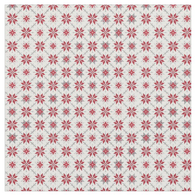 Latinska morgonen SOL geometric mönster V Tyg (Närbild)