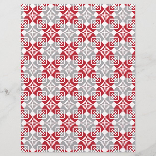 Latinska morgonen SOL geometrisk mönster III (Framsida)