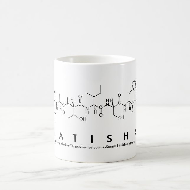 Latisha peptide namn mugg (Center)
