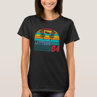 Latitude 64-skivans Golf Retro-Vintage Manar Kvinn T Shirt