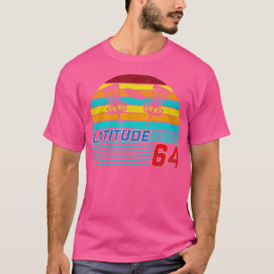 Latitude 64-skivans Golf Retro-Vintage Manar Kvinn T Shirt