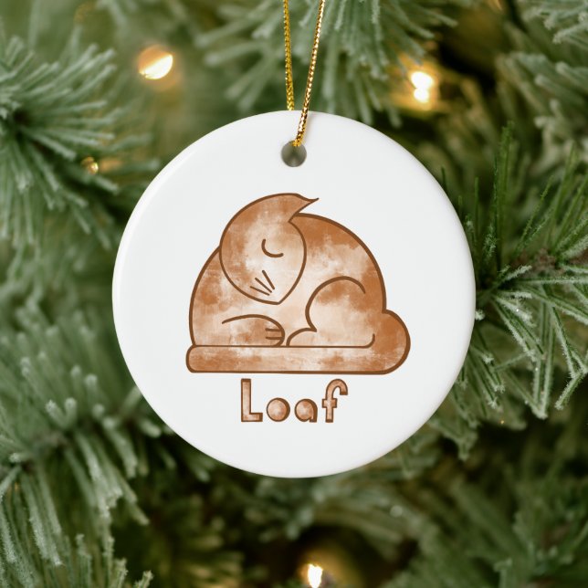 Låtkatt Julgransprydnad Keramik (Träd)
