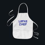 Latke Chef Apron<br><div class="desc">Alla kärlek hakar inte på Chanukah! Det här är en underbar gåva till Latke-kocken, den som kärlek ska göra Chanukah latkes, de kalorilastade potatispannkakor som alla kärlek ska äta med äppelmos eller sur kräm. Lycklig Chanukah!</div>