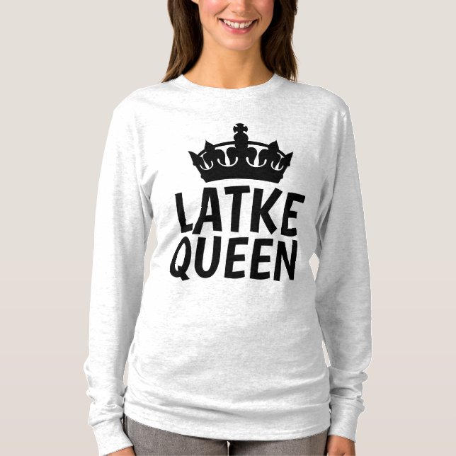 LATKE QUEEN T-Shirts (Framsida)