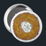 Latkes Potato Pancake Hanukkah Jewish Helgdag Knapp<br><div class="desc">Utformningen har en originalmarkör som illustrerar en utsökt latkpotatispatkaka som fylls med sur kräm, en häl i det judiska cuisineet. Perfekt för Hanukkah, eller som gåva till din favoritmat. Den här låskonstruktionen finns också på andra produkter. Det finns också många fler utformanden från den här butiken! Ser du inte vad...</div>