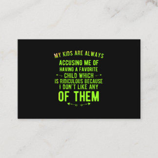 Låtligt barn visitkort