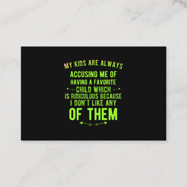 Låtligt barn visitkort (Framsida)