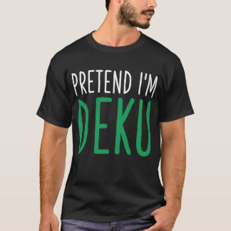 latmaskad ledig Halloween-te med slogan: Låt som j T Shirt