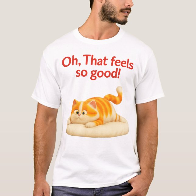 Latmaskig mysig svalka t shirt (Framsida)