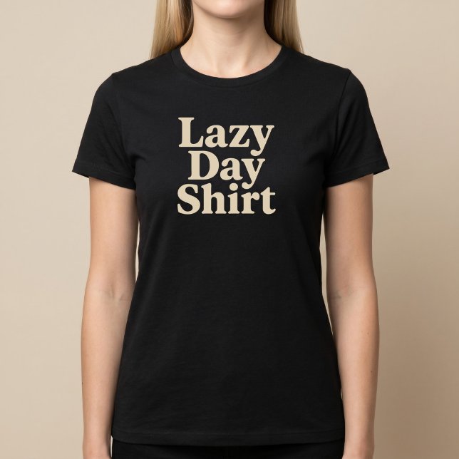 Latmaskin för Lediga Dagar T Shirt (Skapare uppladdad)