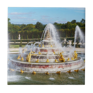 Latona Fontän i Versailles trädgårdar Kakelplatta