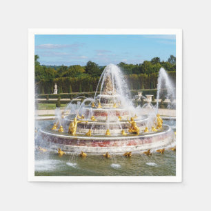 Latona Fontän i Versailles trädgårdar Pappersservett
