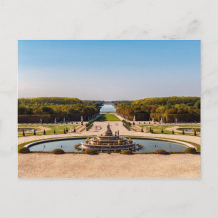 Latona Fontän och Grande Perspective, Versailles Vykort