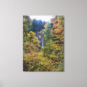 Latourell Falls, Columbia River Gorge, Oregon Canvastryck