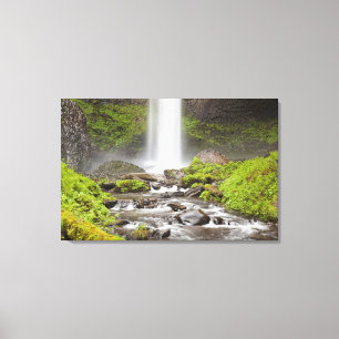Latourell Falls, Columbia River Gorge, Oregon, Canvastryck