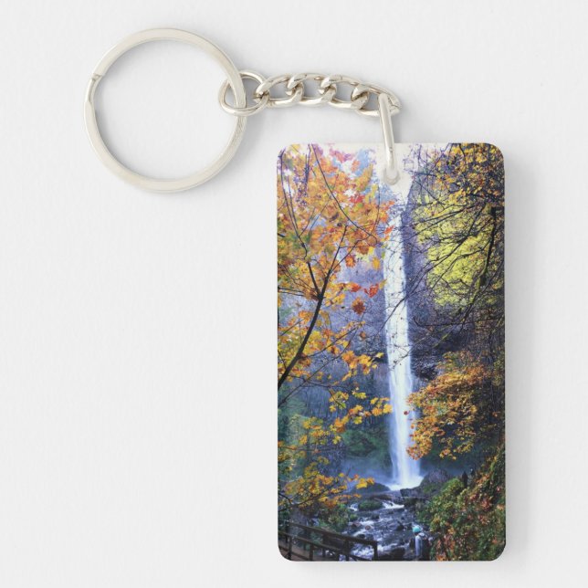 Latourell Falls, Oregon Nyckelring (Framsidan)