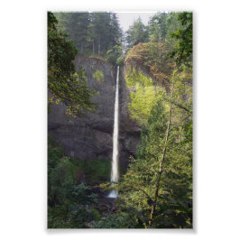 Latournell Falls, Columbia River Gorge, Oregon Fototryck
