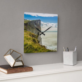 Latrabjarg Cliffs, Island Fyrkantig Klocka