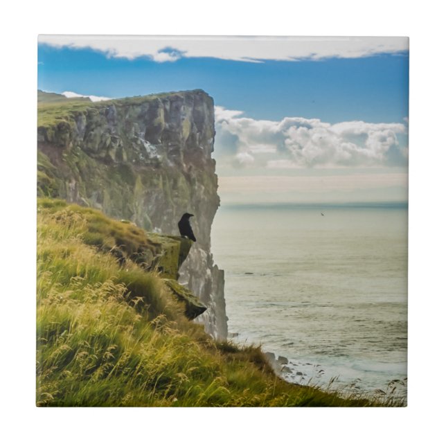 Latrabjarg Cliffs, Island Kakelplatta (Framsidan)