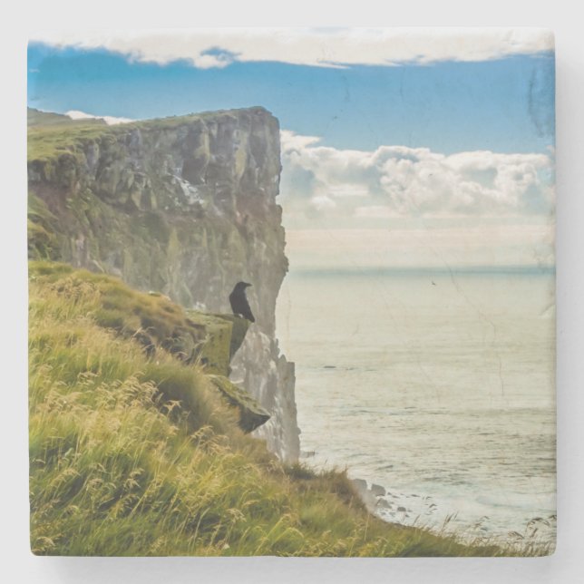 Latrabjarg Cliffs, Island Stenunderlägg (Framsidan)