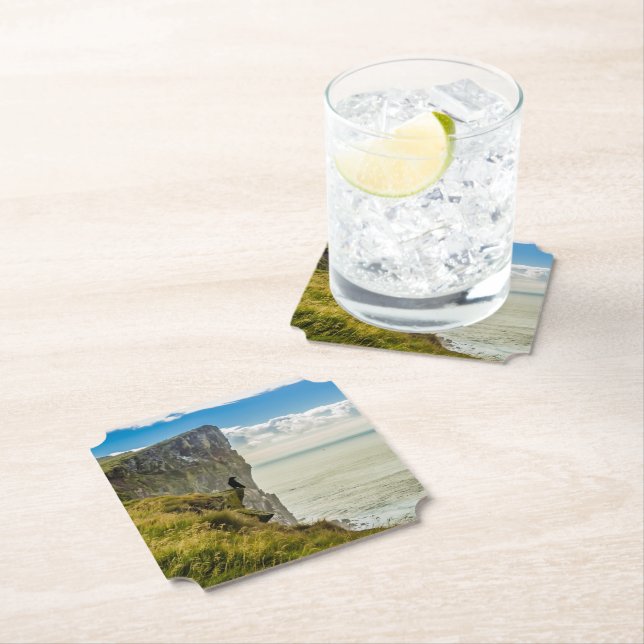 Latrabjarg Cliffs, Island Underlägg Papper (Insitu)