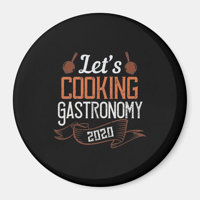 Låt's Cooking Gastronomy 2022 Magnet (Framsidan)