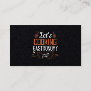 Låt's Cooking Gastronomy 2022 Visitkort