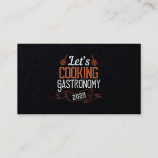 Låt's Cooking Gastronomy 2022 Visitkort