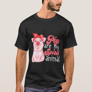 Låtsint Gris Älskare Shirt Grisar är mitt andliga T