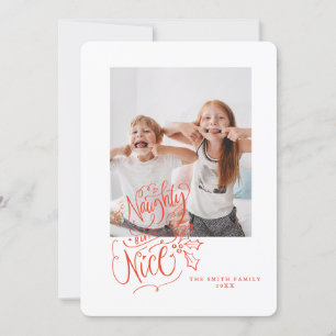 Låtslitligt Helgdag-kort-skript som låter Naughty  Inbjudningar