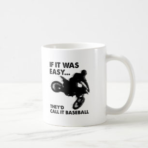 Lätt är Baseboll Rolig Mugg