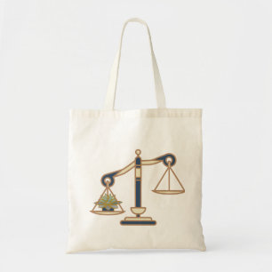 Lätt att bära Libra Zodiac Tygkasse
