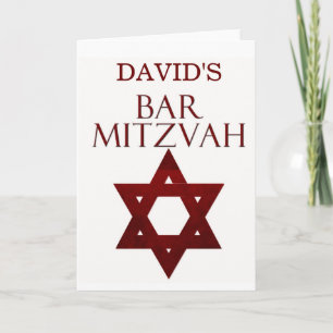 Lätt att skräddarsy den pubMitzvah inbjudan