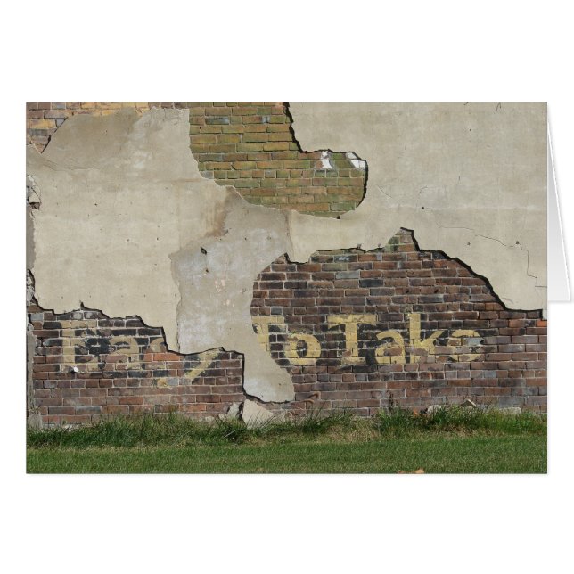 Lätt att ta hälsningskort (Framsidan Horizontal)