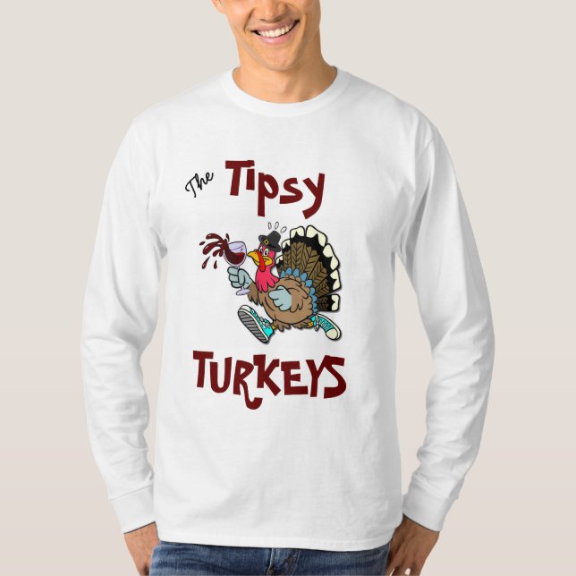 Lätt berusad Turkiet utslagsplats T-shirt (Framsida)