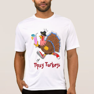 Lätt berusade Turkiet (coctailen) - SS-Sport-Tek Tee Shirt