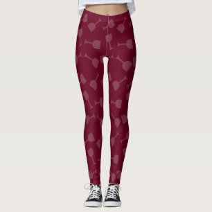 Lätt berusade vinexponeringsglas leggings