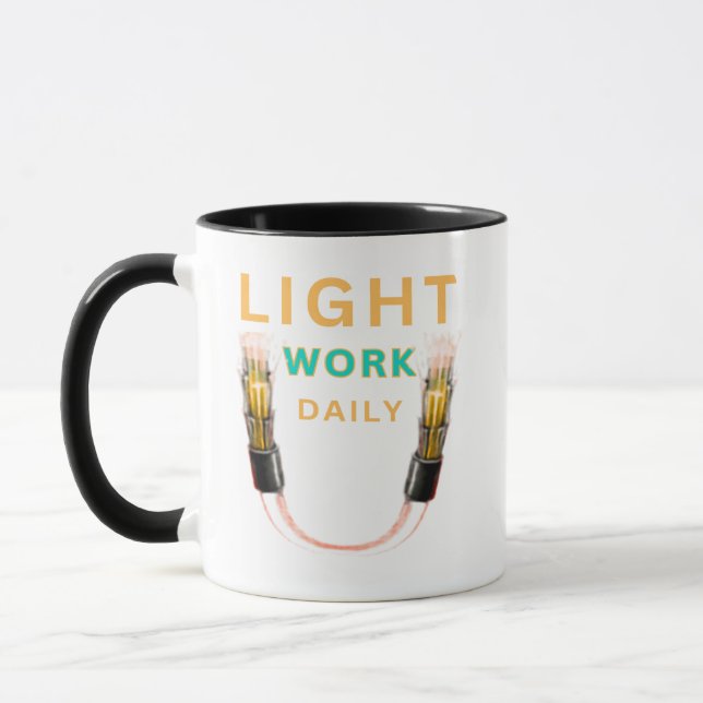 Lätt dagligt arbete - mugg (Vänster)