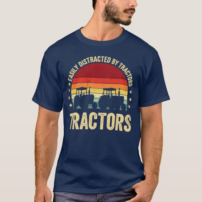 Lätt disträ - vintage t shirt (Framsida)