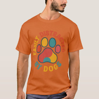 Lätt disträbara vänner t shirt